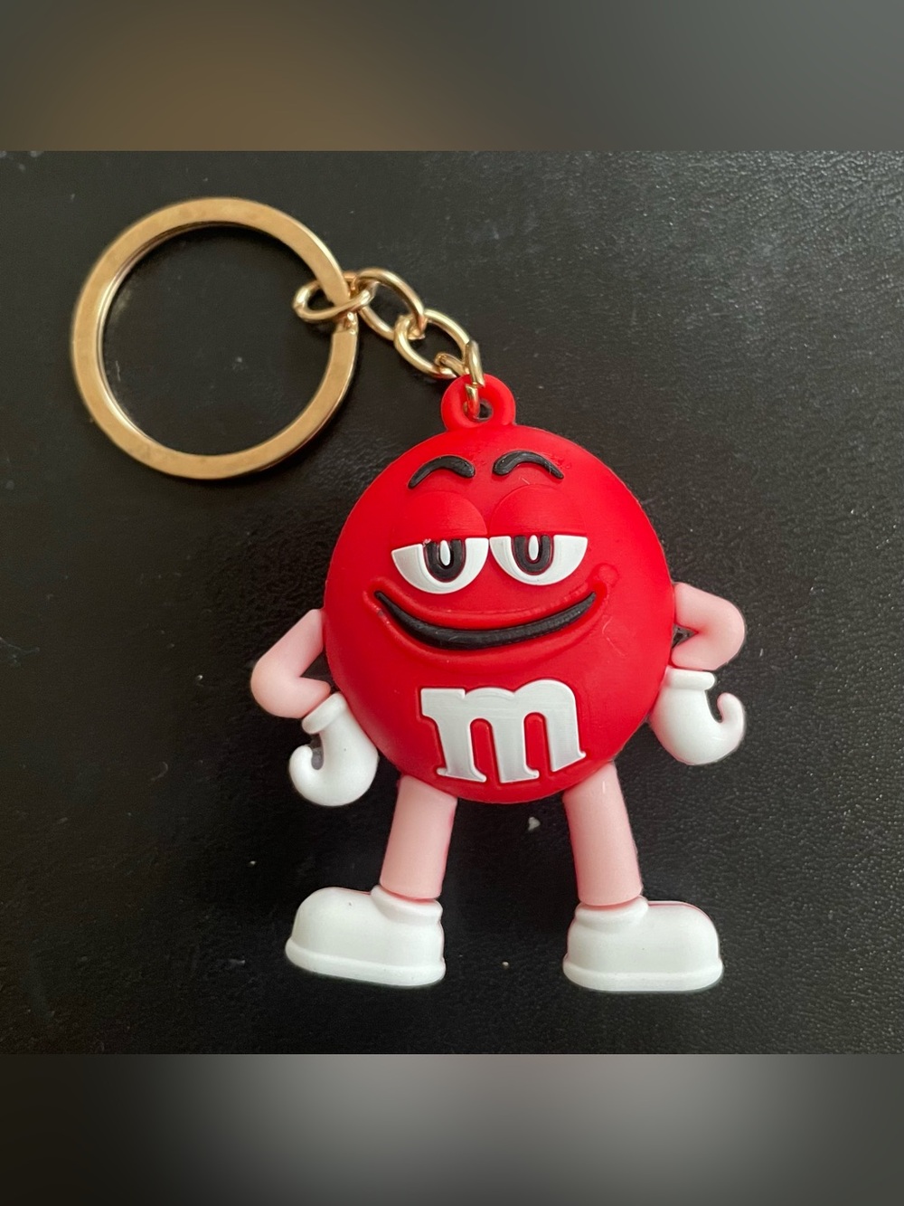 * Red M & M Bag Charm/Keychain NEW